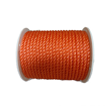 3 strands twisted rope poly rope for fishing marine usage